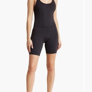 Nordstrom Black Activewear Bodysuit